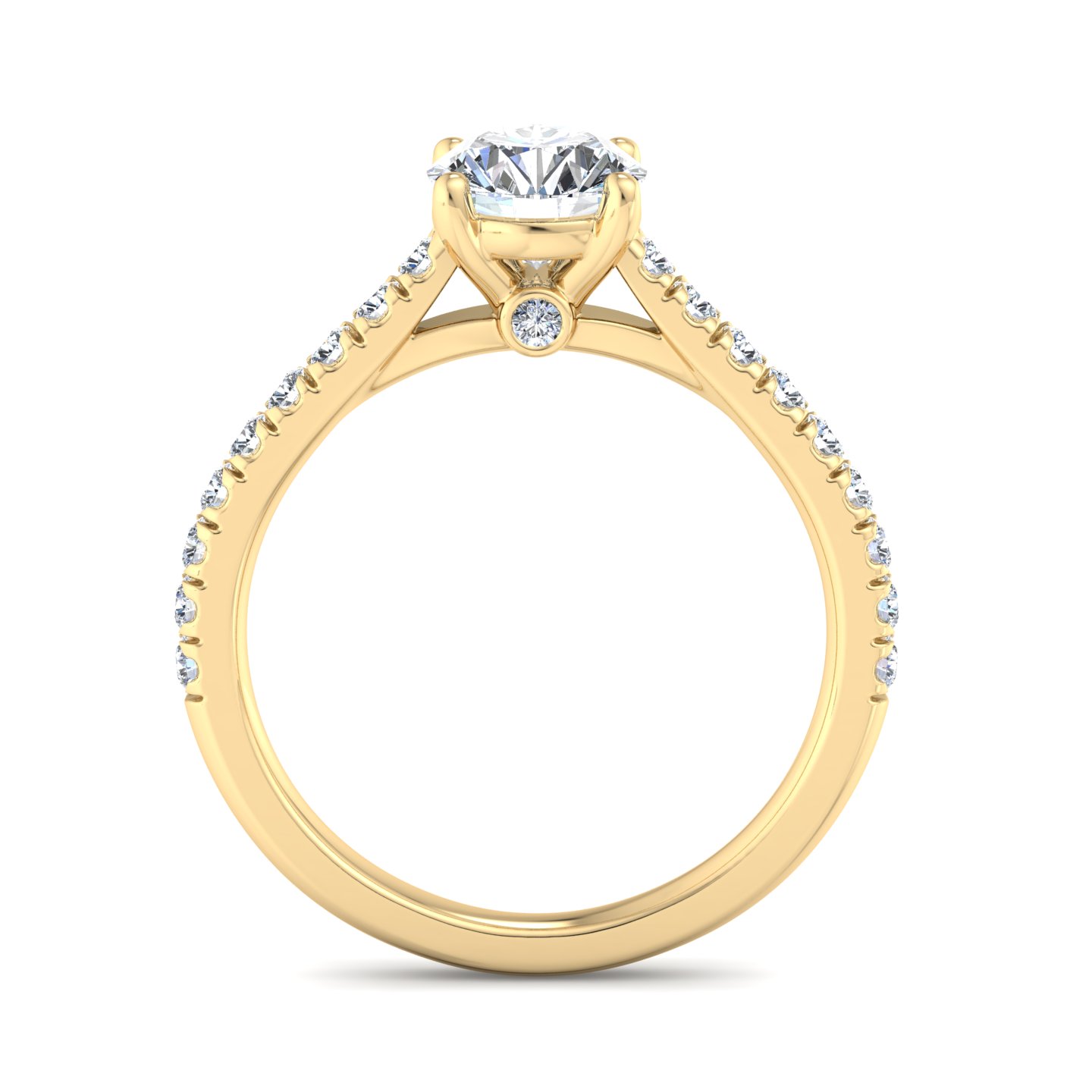 Olive Engagement Ring